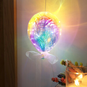 Iridescent LED Hanging Balloon Light