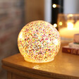 Lisa Angel Small LED Rainbow Glitter Light Globe