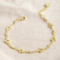 Star Chain Bracelet in Gold