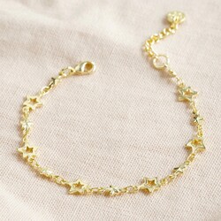 Star Chain Bracelet in Gold