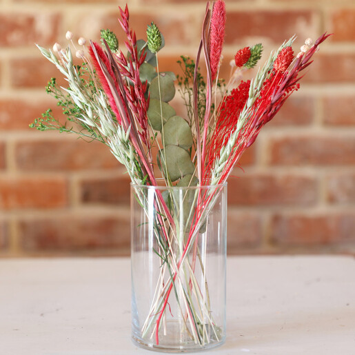 Lisa Angel Small Cylinder Glass Vase