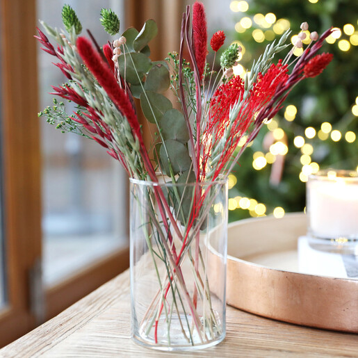 Lisa Angel Small Cylinder Glass Vase