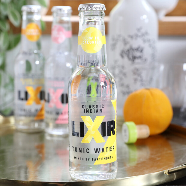 Lixir 20cl Bottle of Classic Indian Tonic Water Lixir 20cl Bottle of Classic Indian Tonic Water