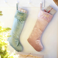 Personalised Embroidered Name Christmas Stocking