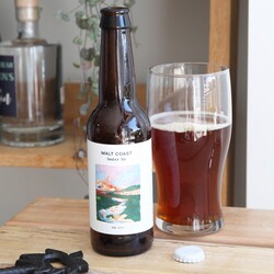 Bottle of Malt Coast Amber Ale