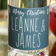 Personalised 50cl Bottle of Festive 'Merry Christmas' Granite North Gin