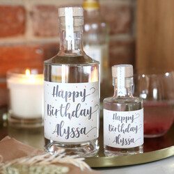 Personalised 'Happy Birthday' Alcohol