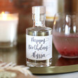 Lisa Angel 10cl Personalised 'Happy Birthday' Bottle of Granite North Gin