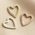 Lisa Angel Solid Luxury Heart Outline Pendants