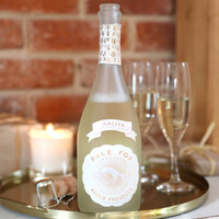 Personalised Bottle of Pale Fox Prosecco