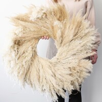 Large Pampas Grass Wreath
