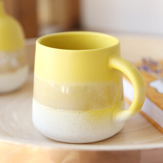 Sass & Belle Mojave Glaze Yellow Mug