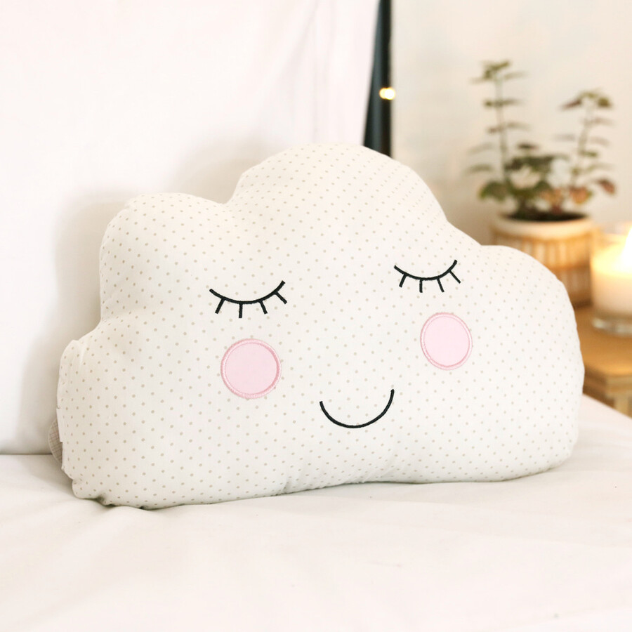 white cloud cushion