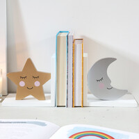 Sass & Belle Sweet Dreams Moon & Star Bookends