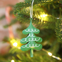 Metal Christmas Tree Decoration