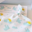 Babies Skylark Organic Cotton Hat and Bib Set