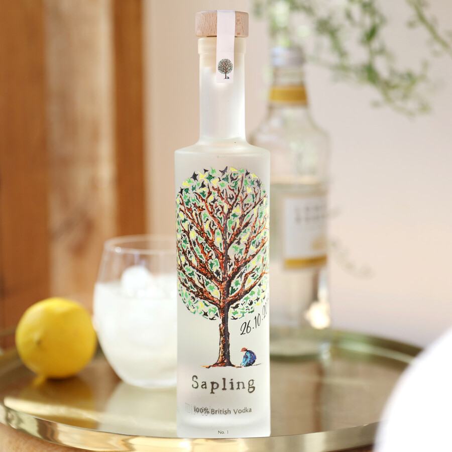 Personalised Sapling Vodka Lisa Angel