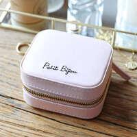 Mini Square 'Petit Bijou' Travel Jewellery Box