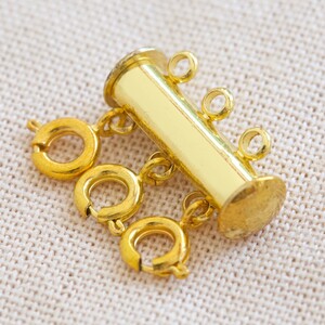 Necklace Separator in Gold 