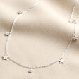 Lisa Angel Ladies' Tiny Crystal Star Charm Necklace