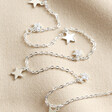Lisa Angel Delicate Tiny Crystal Star Charm Necklace