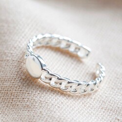 Chain Ring in Silver