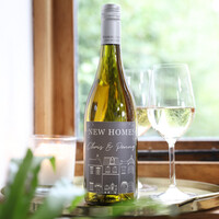 Personalised 'New Home' Bottle of Wine