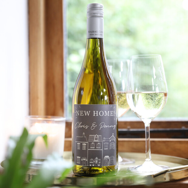 Personalised 'New Home' Wine Personalised 'New Home' Wine