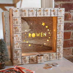 Personalised Postbox Advent Calendar | Lisa Angel