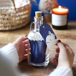 Snow Rabbit Matches in a Bottle with Striker