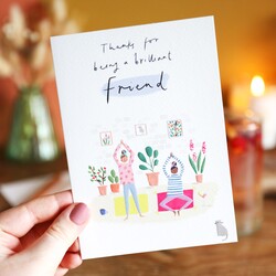 Brilliant Friend Greetings Card