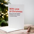 Lisa Angel With Love At Christmas Greeting Card
