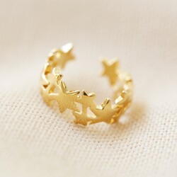 Star Ear Cuff in Gold