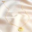 'Embroider Your Own' Necklace Kit in Gold
