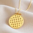 Girls 'Embroider Your Own' Necklace Kit in Gold