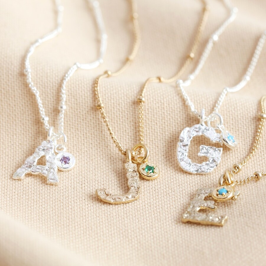 Birthstone Charm Necklace | Lisa Angel