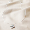 Lisa Angel Ladies' Thoughtful Personalised Small Silver Envelope Necklace