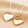 Pair of Spinning Heart Pendant Necklaces