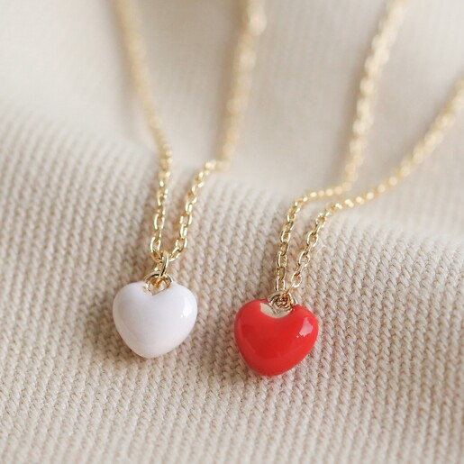 Tiny Heart Pendant Necklace – Adorned by Ruth