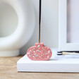 Pink Terrazzo Incense Stand