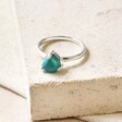 Tala Lani Sterling Silver Turquoise Stone Ring
