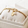 Tala Lani Gold Sterling Silver Pearl and Ring Charm Bracelet in Packaging