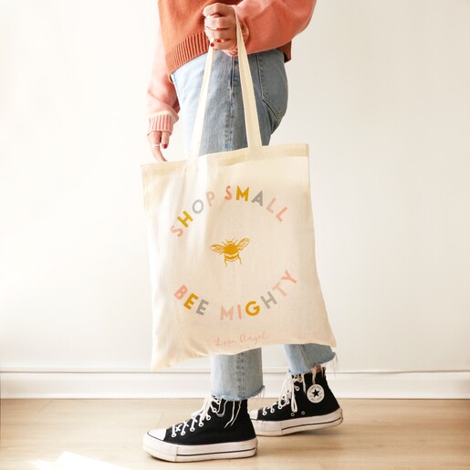small recycled tote bags