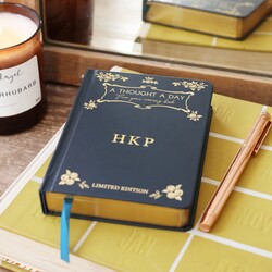 Personalised 5 Year A Thought a Day Vintage Memory Book
