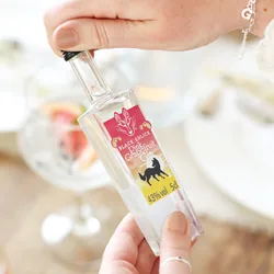 5cl Bottle of Black Shuck Pink Grapefruit Gin