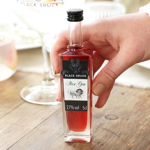 5cl Bottle of Black Shuck Sloe Gin