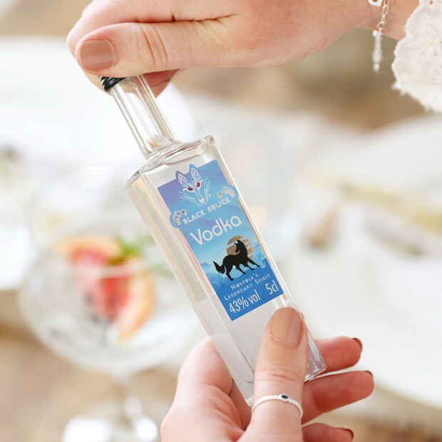 5cl Bottle of Black Shuck Vodka 5cl Bottle of Black Shuck Vodka