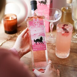 70cl Bottle of Black Shuck Blush Gin