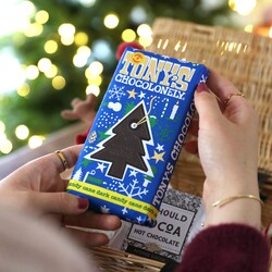 Tony's Chocolonely Dark Chocolate Candy Cane Bar