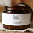 The Candle Brand Burn + Bloom Eucalyptus with Lemon 100 Hour Candle Flower Label